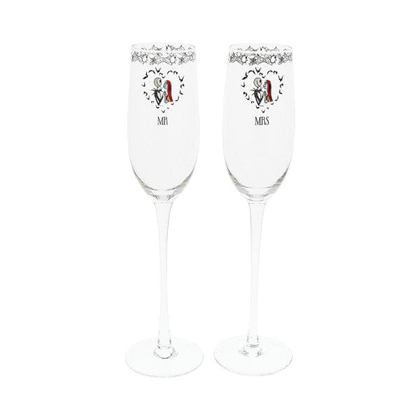 Disney Enchanting Nightmare Before Christmas Toasting Glasses