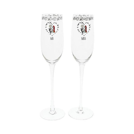 Disney Enchanting Nightmare Before Christmas Toasting Glasses