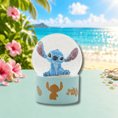 Disney Enchanting Stitch Waterball ‘Aloha Sparkle’ Figurine A32272