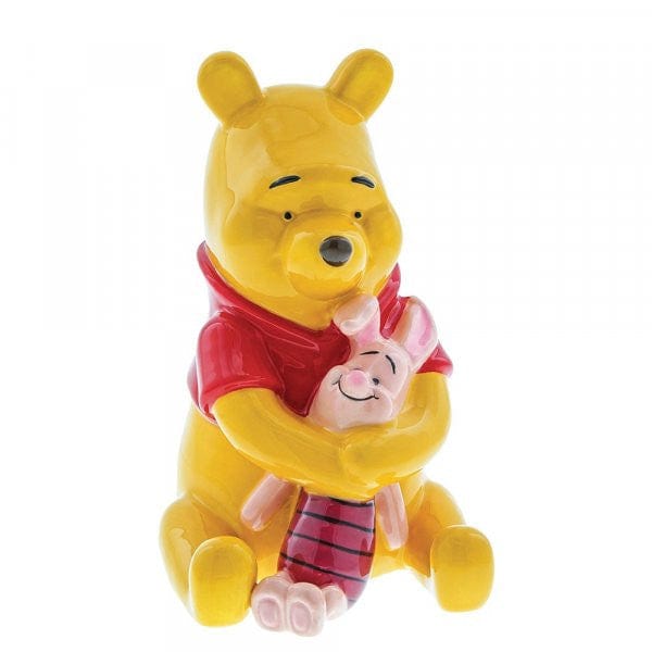 Disney Enchanting Winnie The Pooh & Piglet Best Of Friends Money Bank Figurine A30448