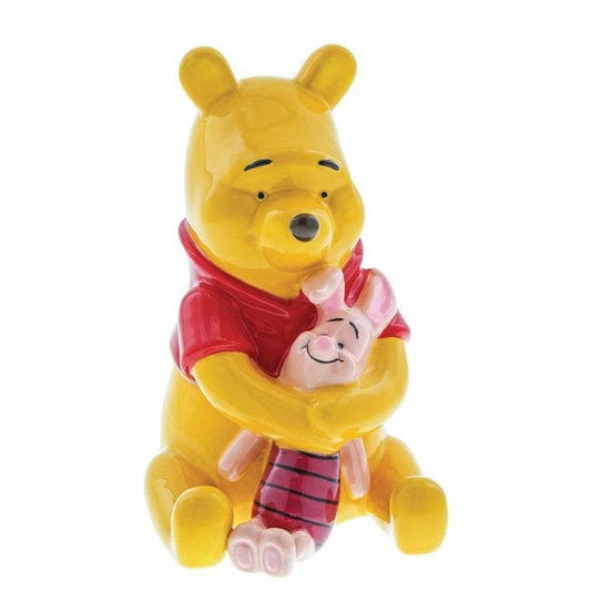 Disney Enchanting Winnie The Pooh & Piglet Best Of Friends Money Bank Figurine A30448