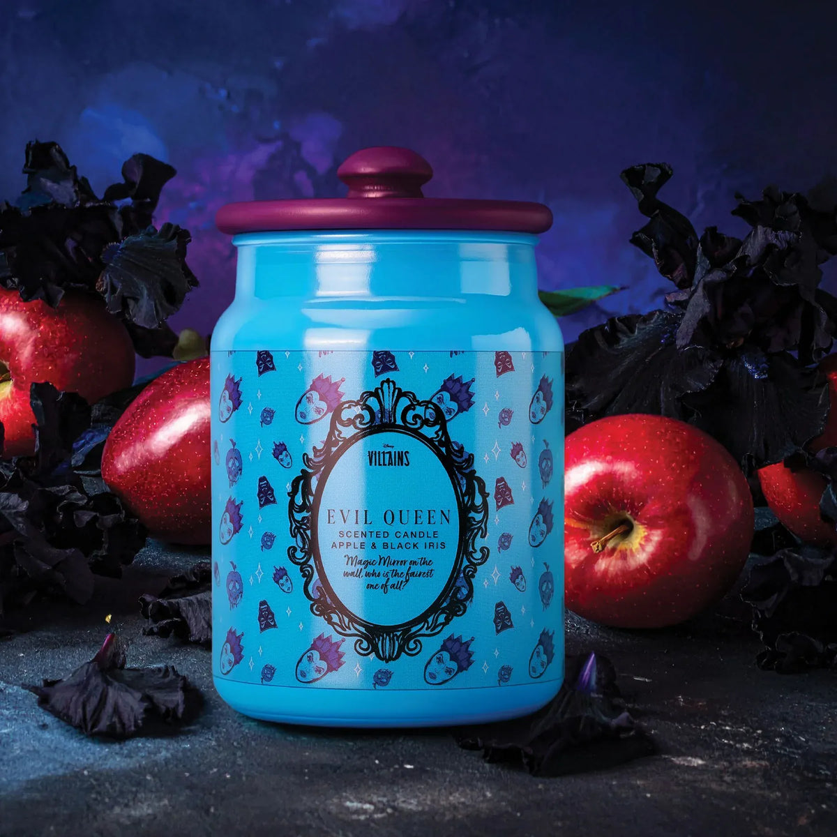Disney Evil Queen Apple & Black Iris Candle By Disney Home Fragrance