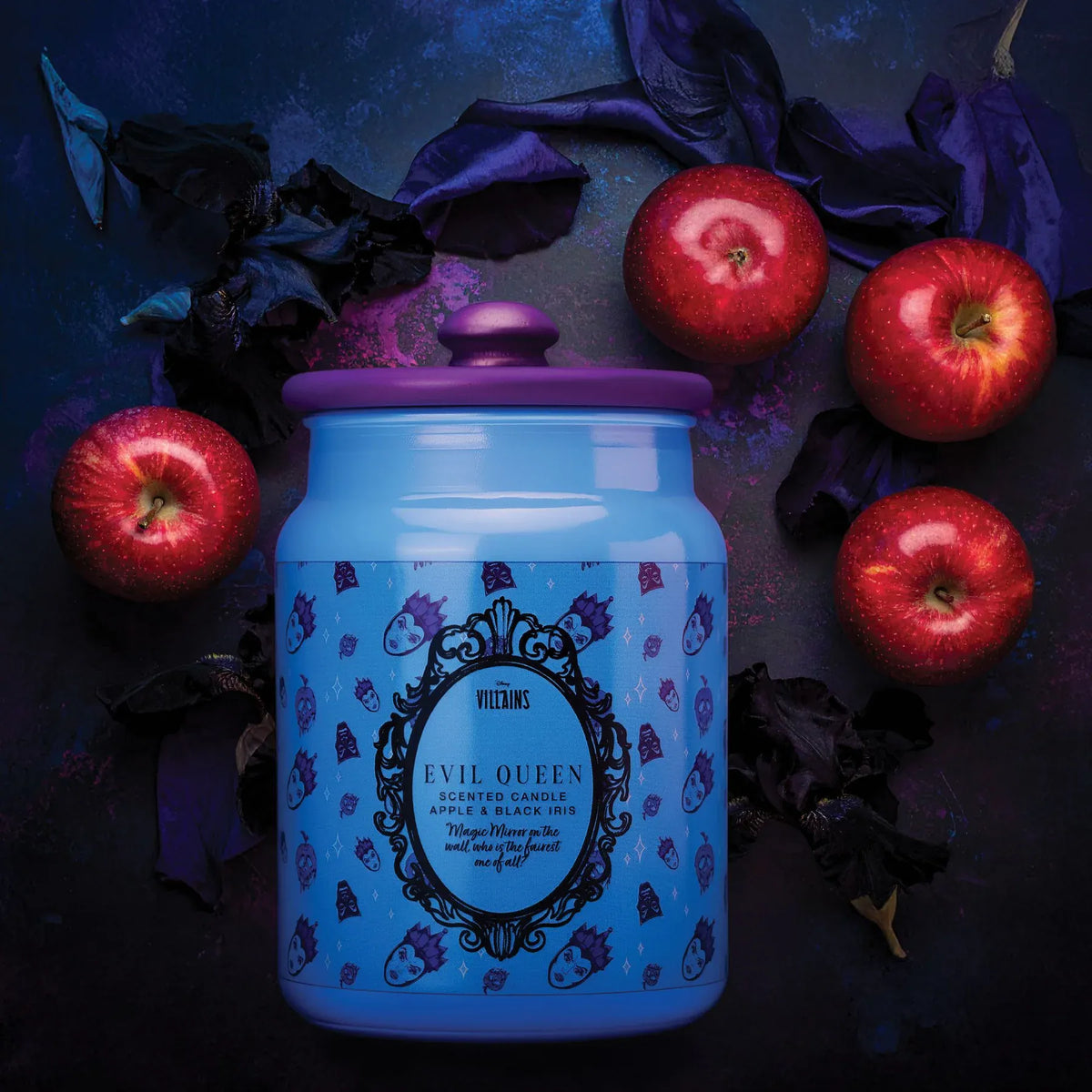 Disney Evil Queen Apple & Black Iris Candle By Disney Home Fragrance