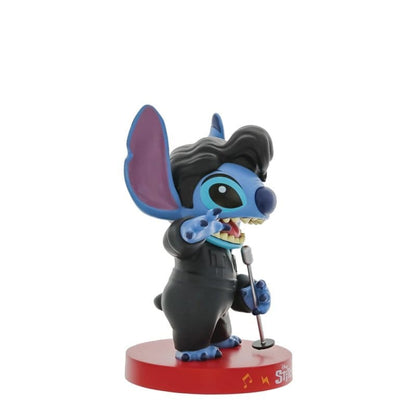 Disney Grand Jester Studios Black Leather Elvis Stitch Figurine 6016712