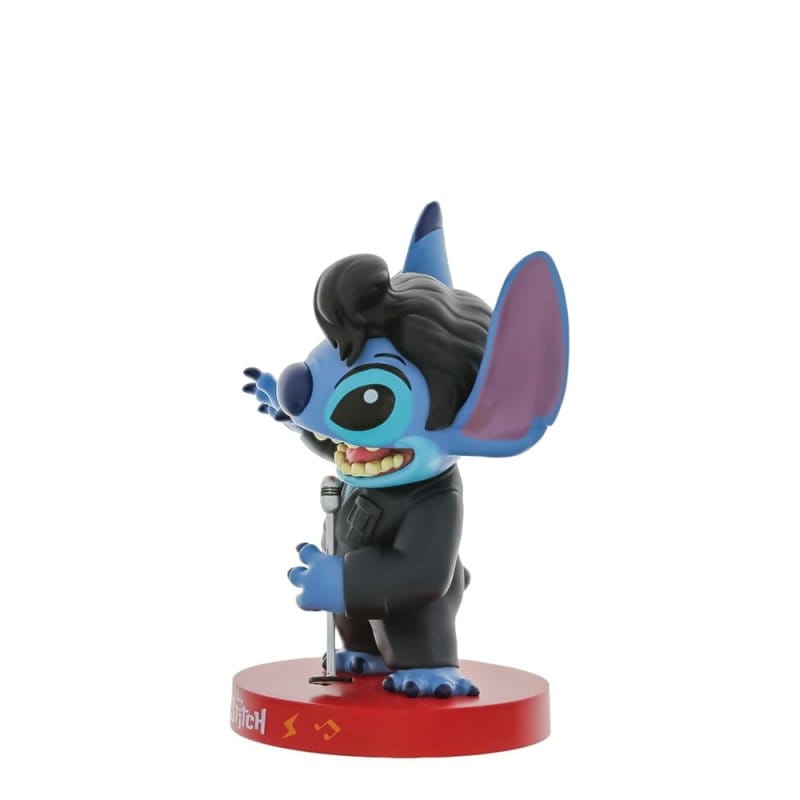 Disney Grand Jester Studios Black Leather Elvis Stitch Figurine 6016712