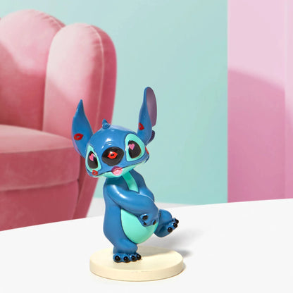 Disney Grand Jester Studios Stitch Covered in Kisses Mini Figurine 6010352