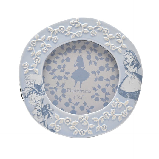 Disney Home Alice in Wonderland Round Photo Frame 4" x 4"