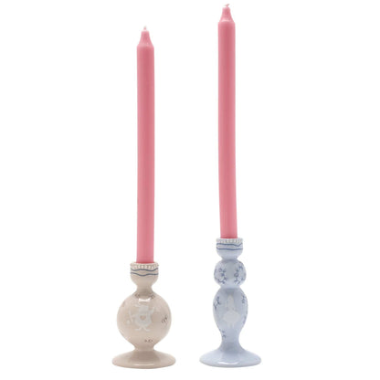 Disney Home Alice in Wonderland Set of 2 Taper Candle Holders