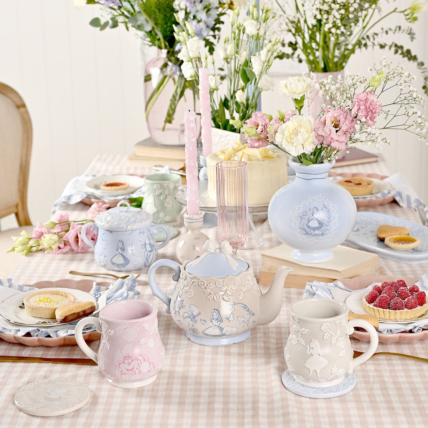 Disney Home Alice in Wonderland Set of 4 Coasters