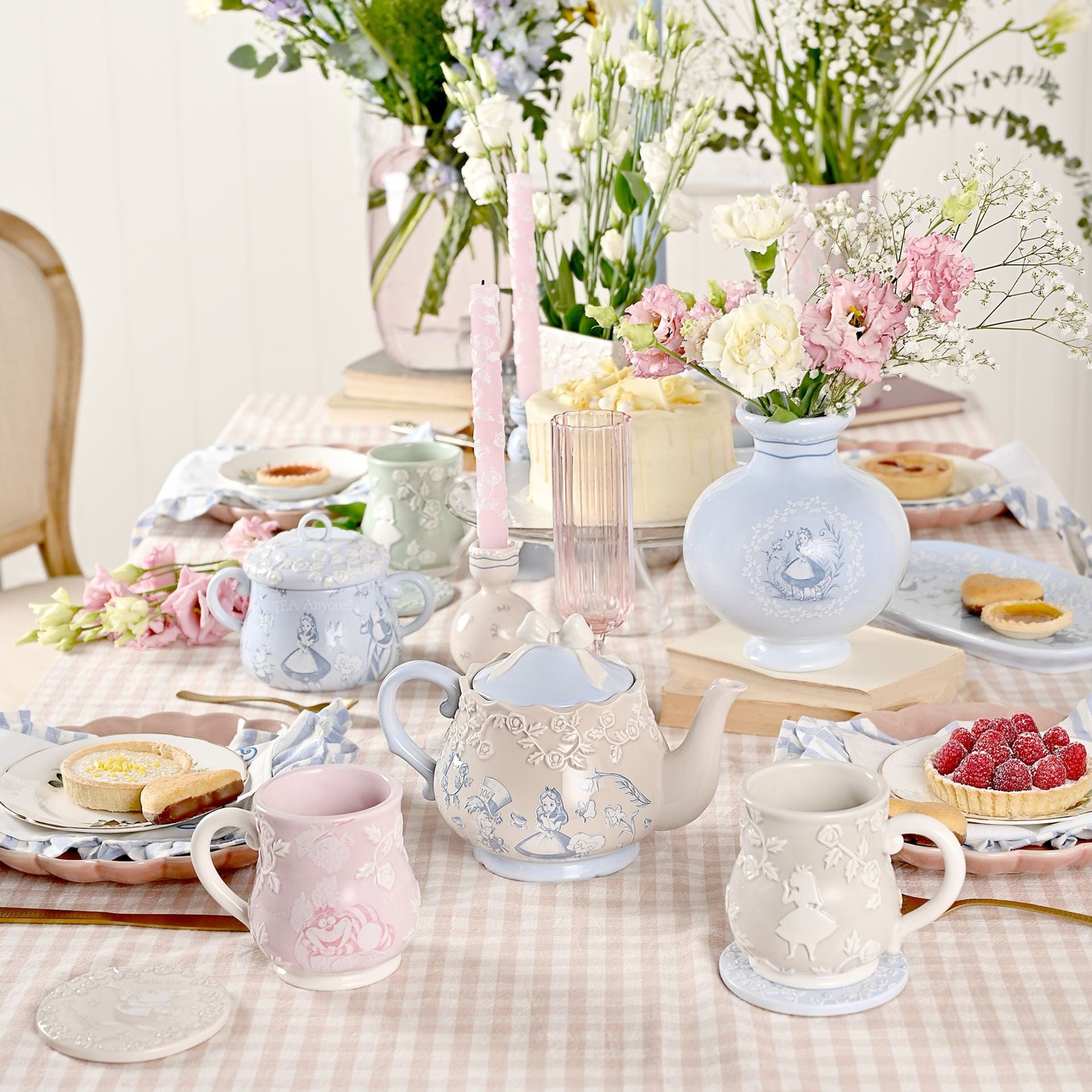 Disney Home Alice in Wonderland Set of 4 Coasters