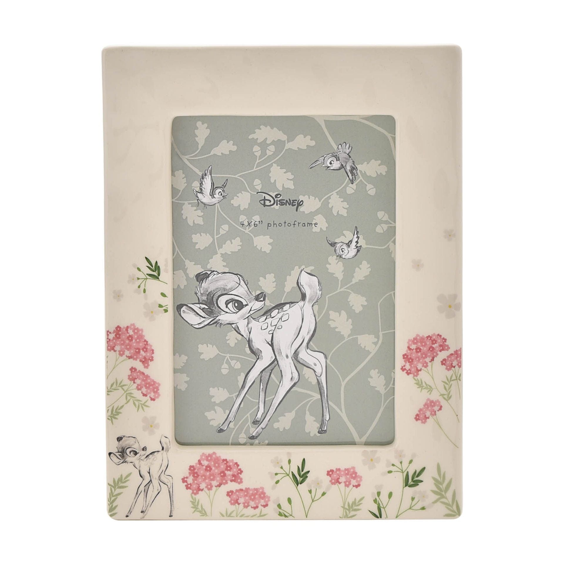 Disney Home Bambi Ceramic Frame - 4" x 6"