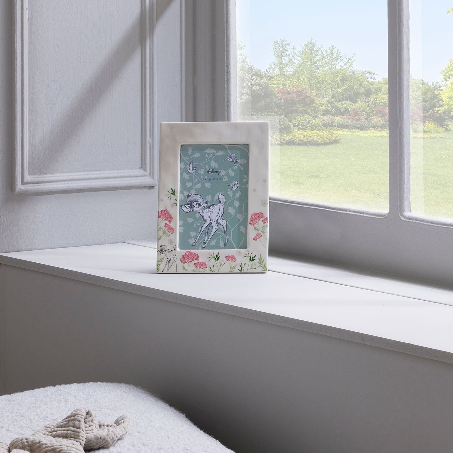 Disney Home Bambi Ceramic Frame - 4" x 6"