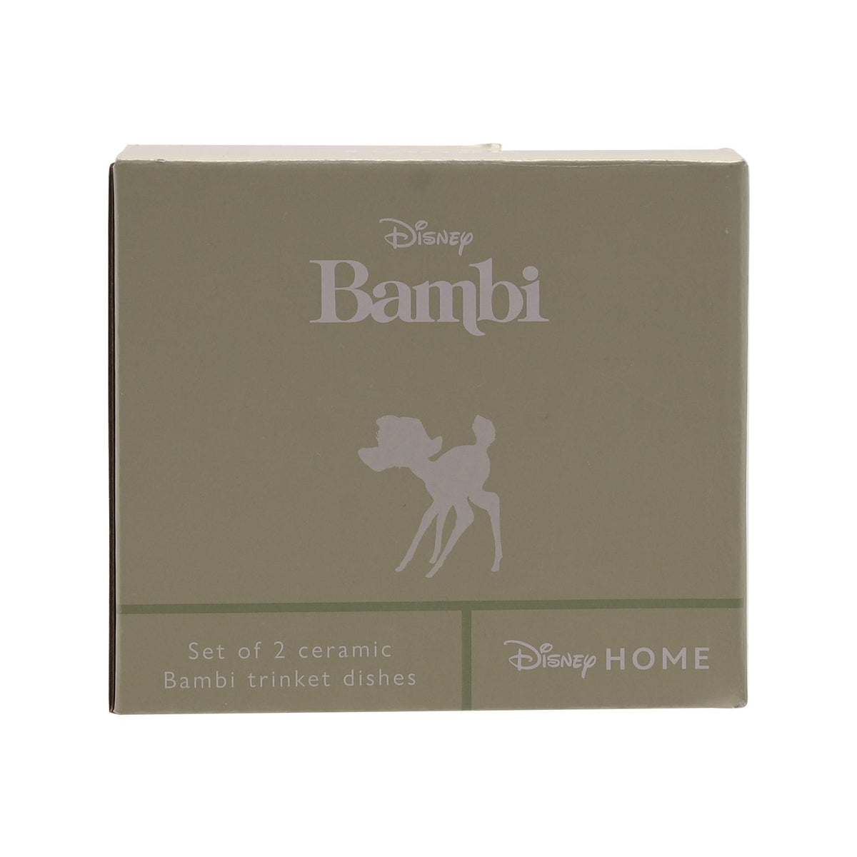 Disney Home Forest Friends Bambi Set of 2 Trinket Dishes