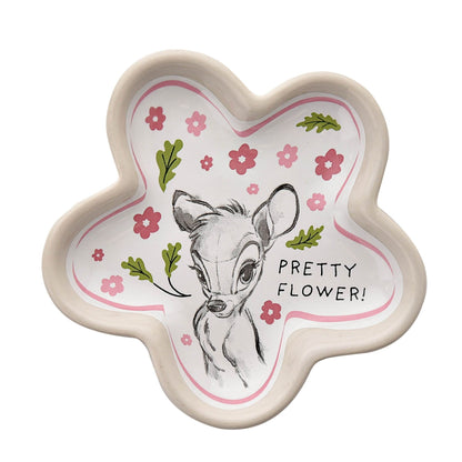 Disney Home Forest Friends Bambi Set of 2 Trinket Dishes