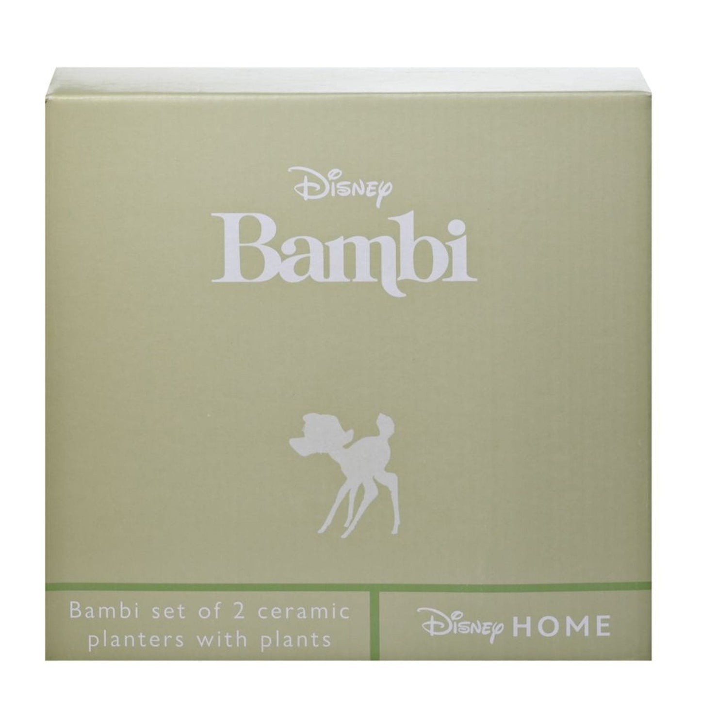 Disney Home Forest Friends Set of 2 Bambi Planters