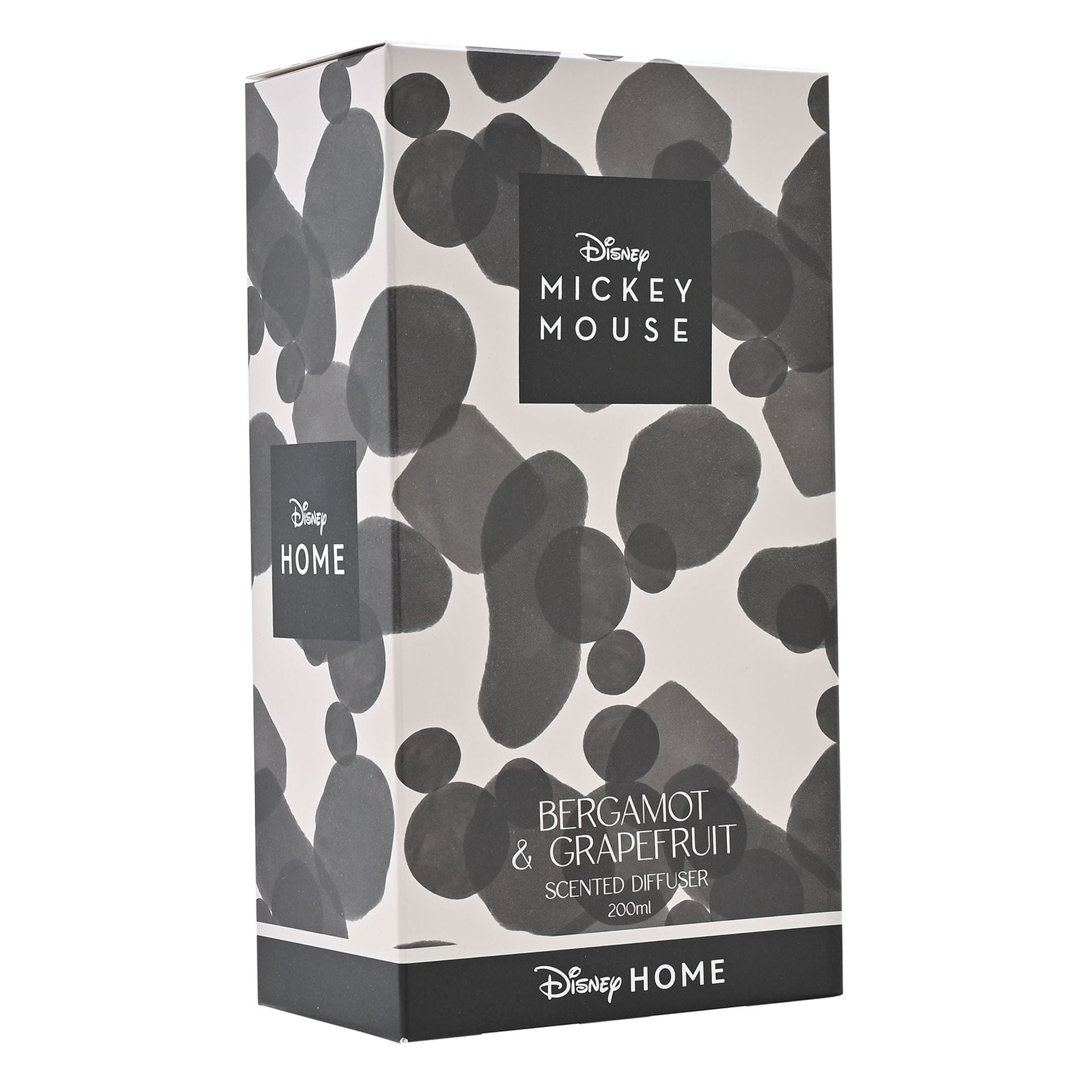 Disney Home Mickey Black Ceramic Vessel Fragranced Diffuser Bergamot & Grapefruit