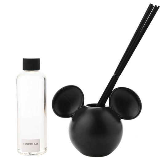 Disney Home Mickey Black Ceramic Vessel Fragranced Diffuser Bergamot & Grapefruit