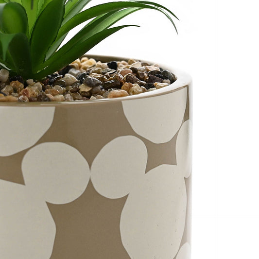 Disney Home Mickey Ceramic Footed Planter with Faux Plant