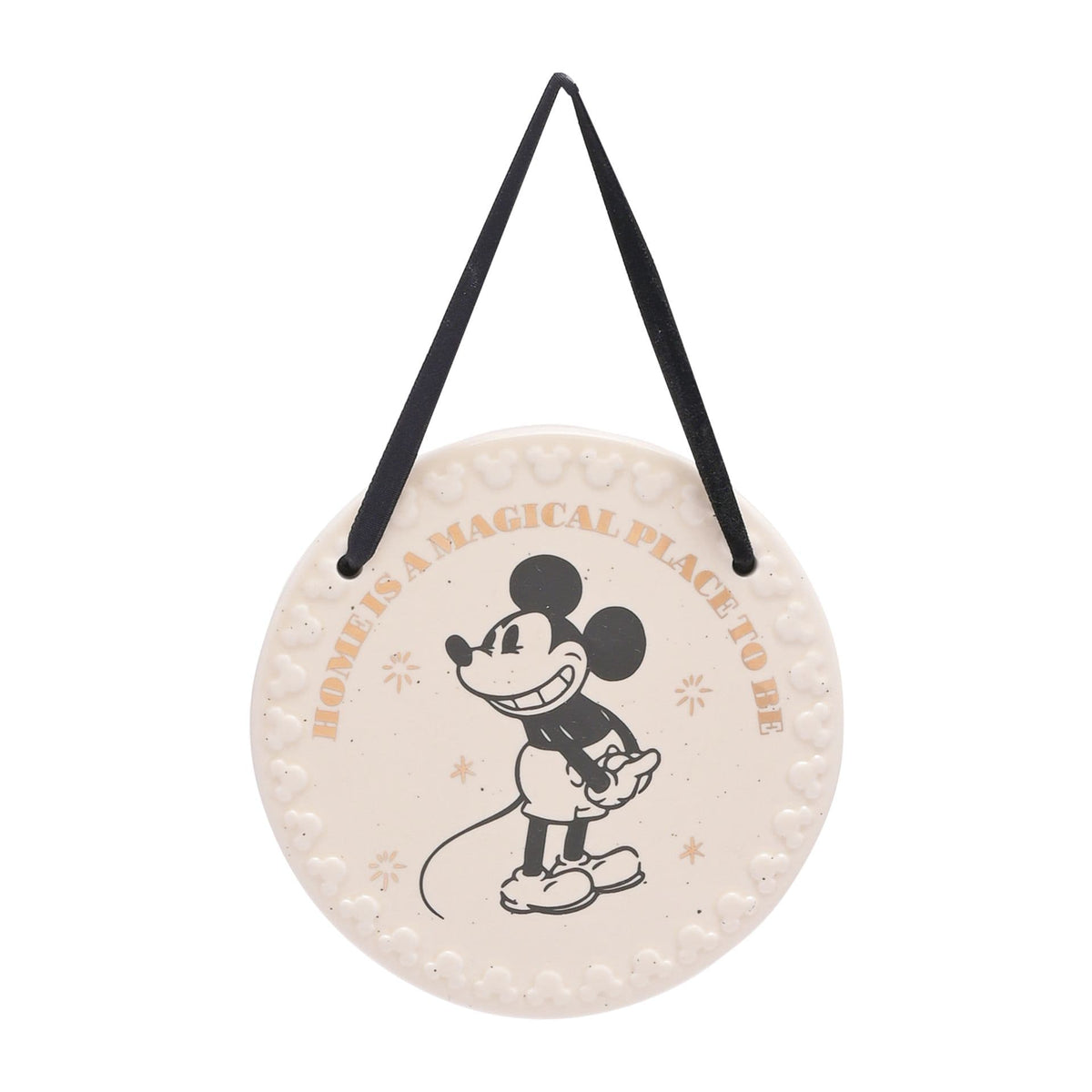 Disney Home Mickey Ceramic Plaque 'Home'