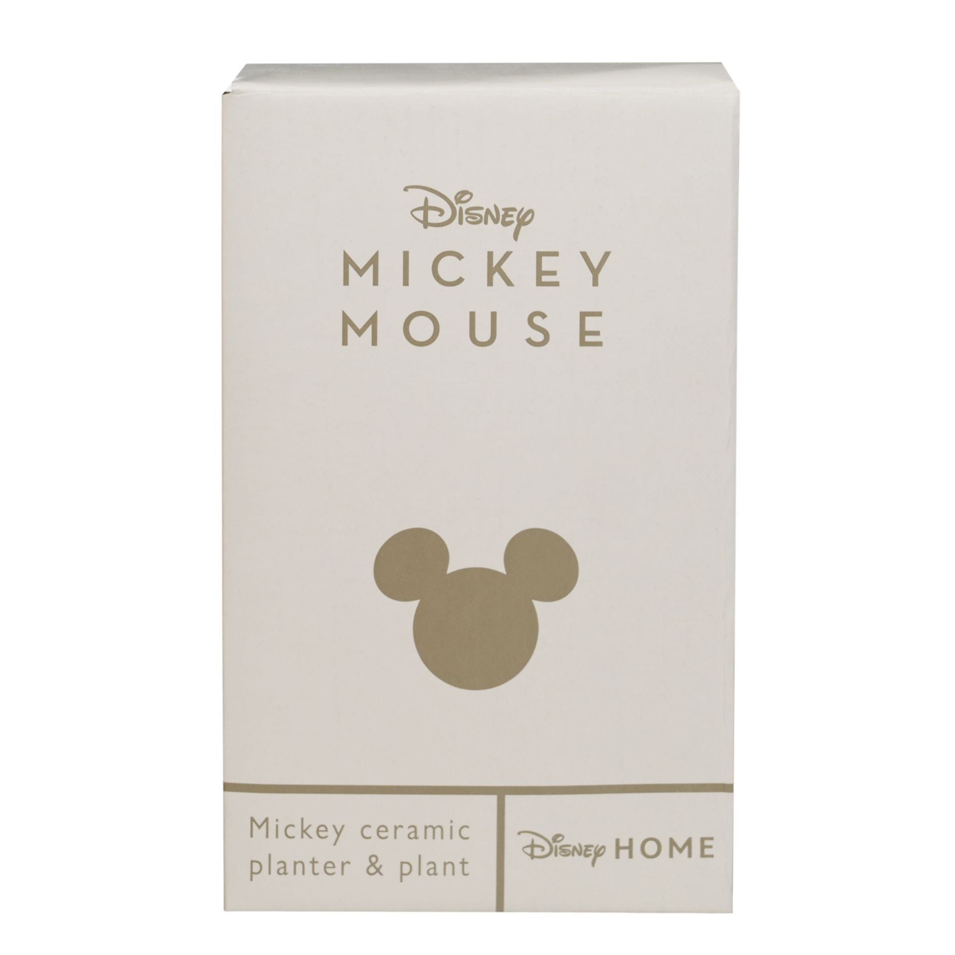 Disney Home Mickey Planter With Faux Plant