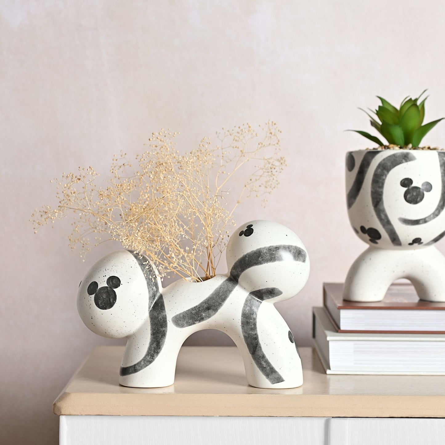 Disney Home Mickey Shapes Arched Vase