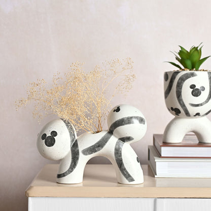 Disney Home Mickey Shapes Arched Vase