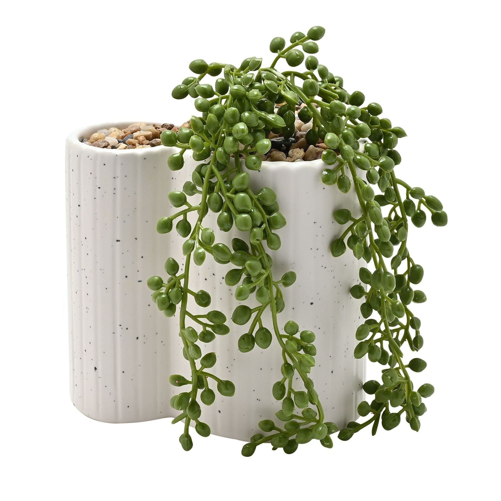 Disney Home Mickey Shapes Planter with Faux Plant
