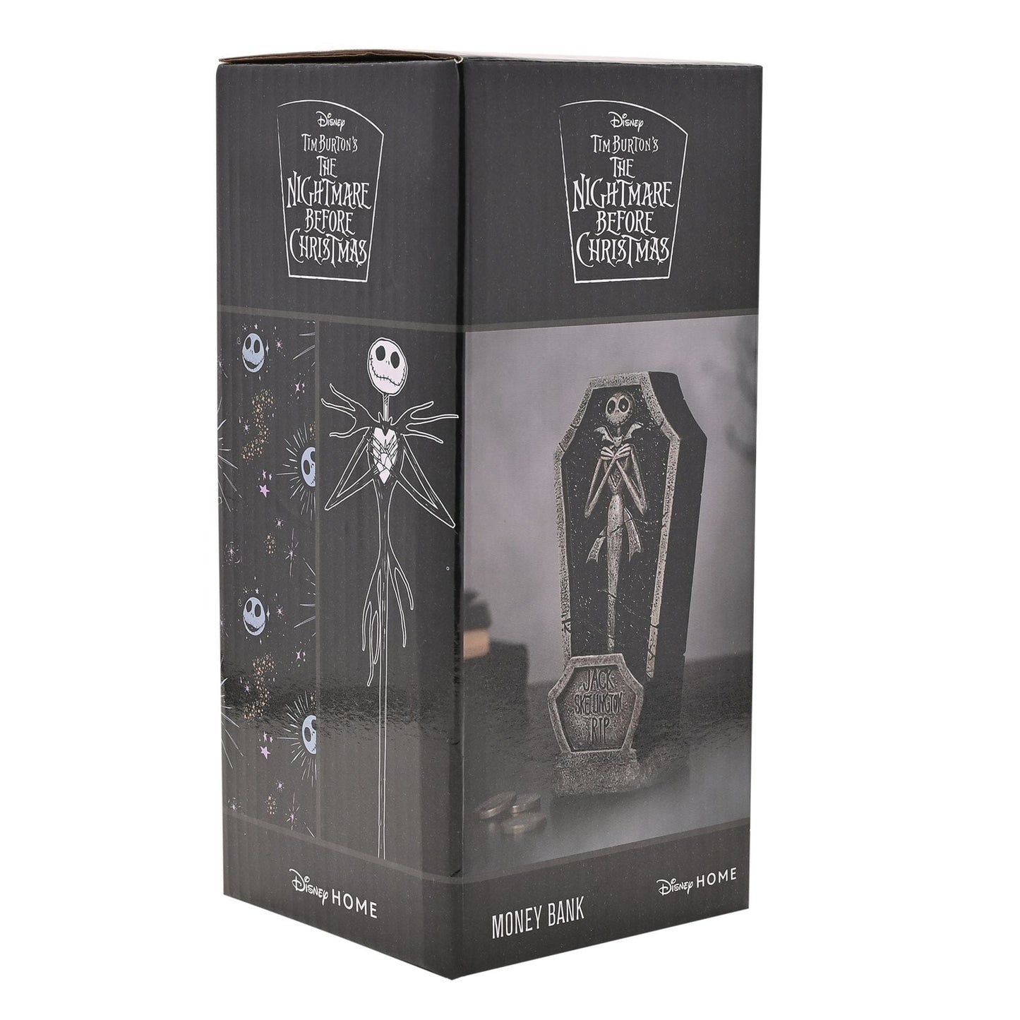 Disney Home Nightmare Before Christmas Coffin Money Box Jack Skellington