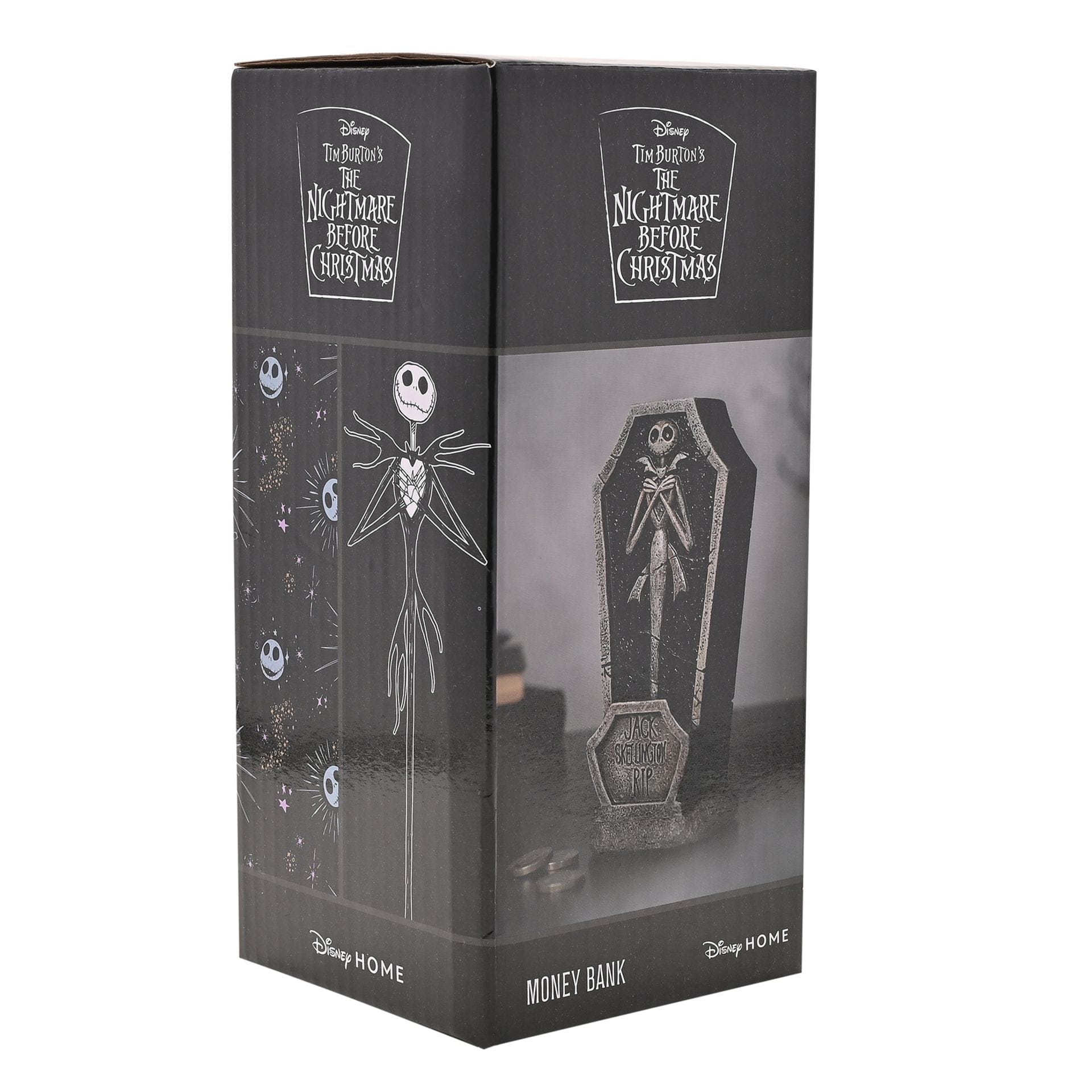 Disney Home Nightmare Before Christmas Coffin Money Box Jack Skellington