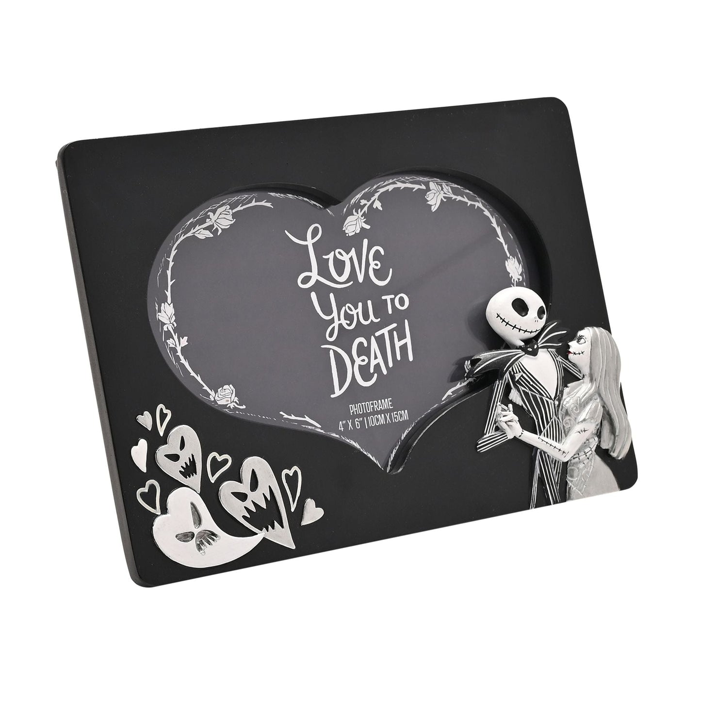 Disney Home Nightmare Before Christmas Frame - Love You to Death Jack & Sally