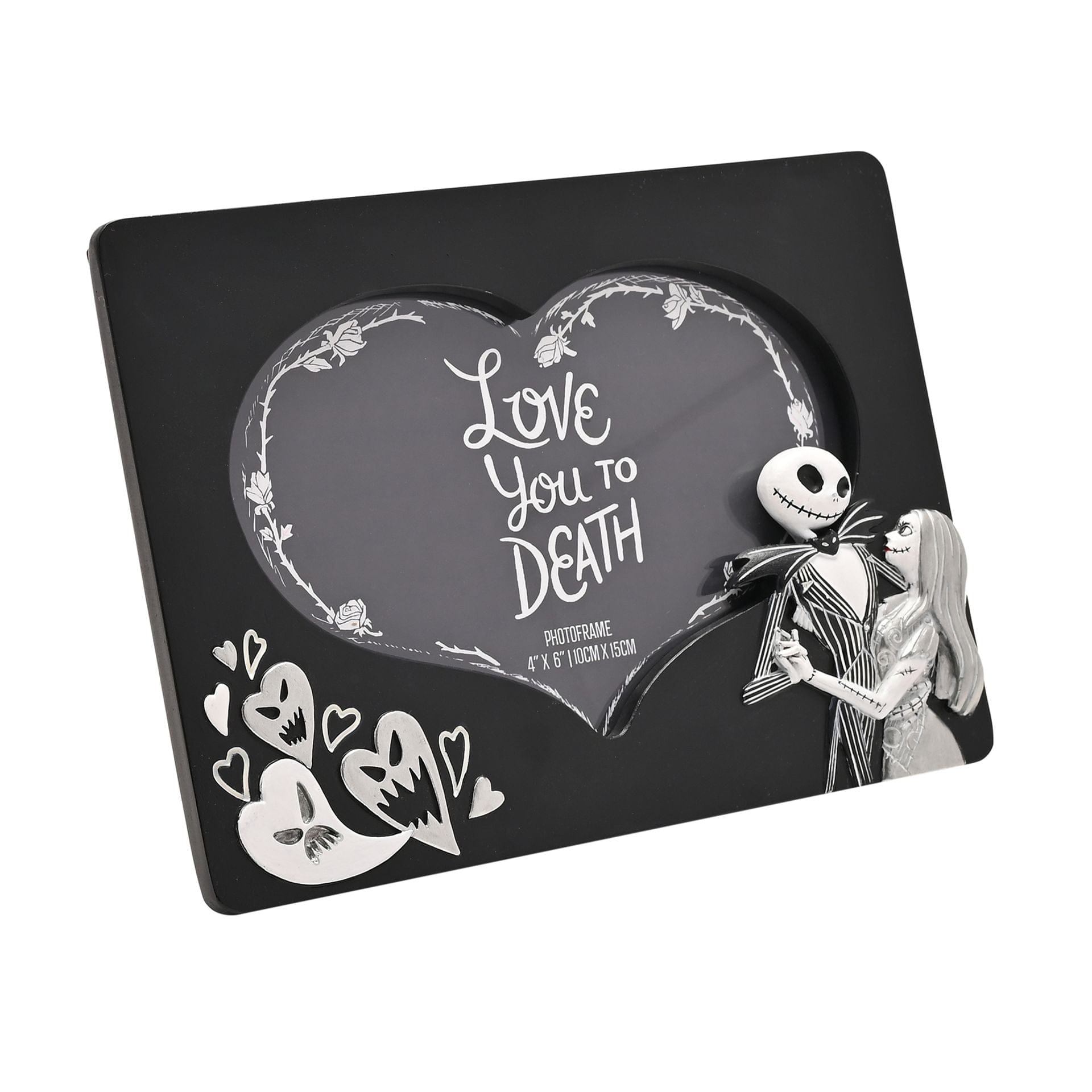 Disney Home Nightmare Before Christmas Frame - Love You to Death Jack & Sally