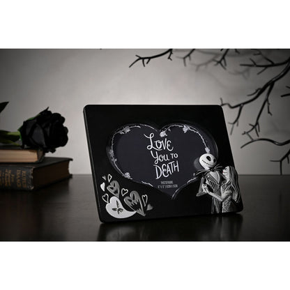 Disney Home Nightmare Before Christmas Frame - Love You to Death Jack & Sally