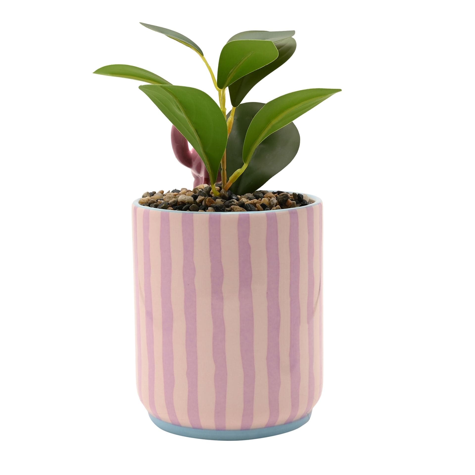 Disney Home Planter with 3D Angel & Faux Plant Lilo & Stitch