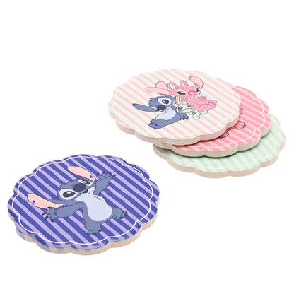 Disney Home Set Of 4 Ceramic Stitch Coasters