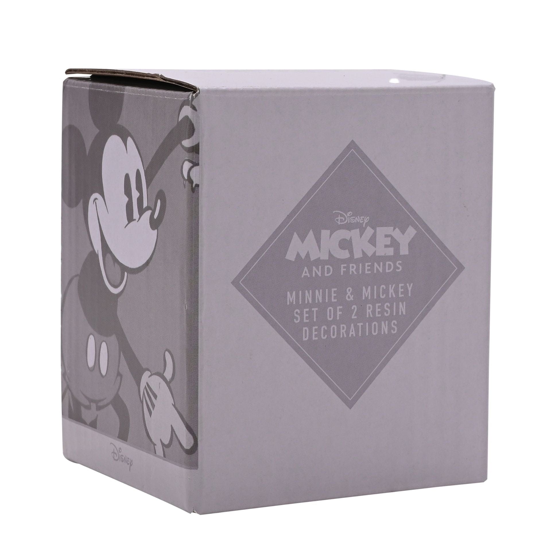 Disney Icons And vilalins Resin Hanging Decorations Set of 2 - Minnie & Mickey