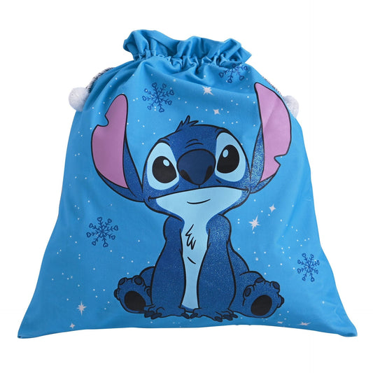 Disney Icons And Villains Christmas Sack 46cm x 53cm - Stitch