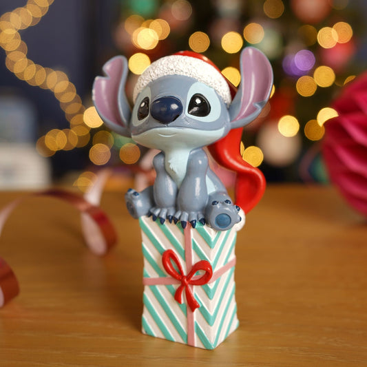 Disney Icons And Villains Christmas Stitch Figurine