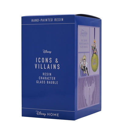 Disney Icons And Villains Evil Queen On A Glass Bauble Snow White And The Seven Dwarfs