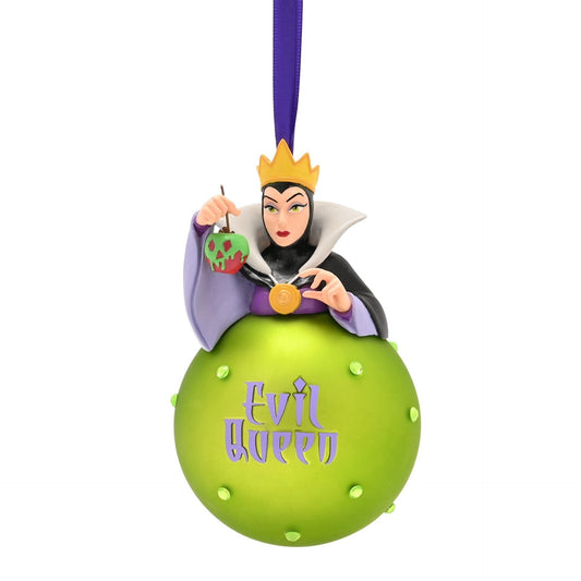 Disney Icons And Villains Evil Queen On A Glass Bauble Snow White And The Seven Dwarfs