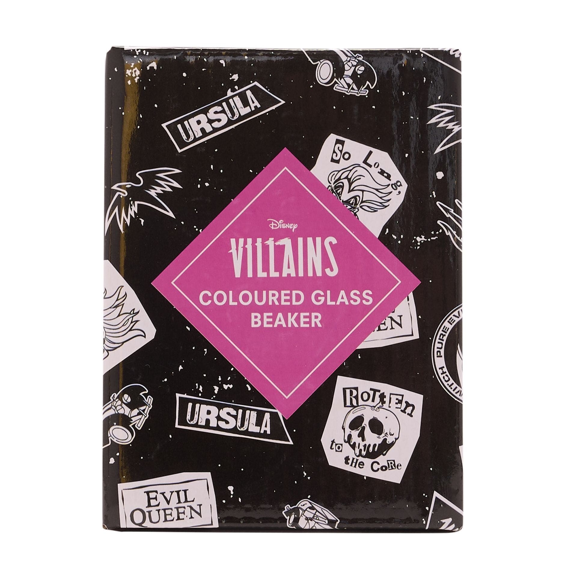Disney Icons And Villains Glass - Cruella 101 Dalmatians