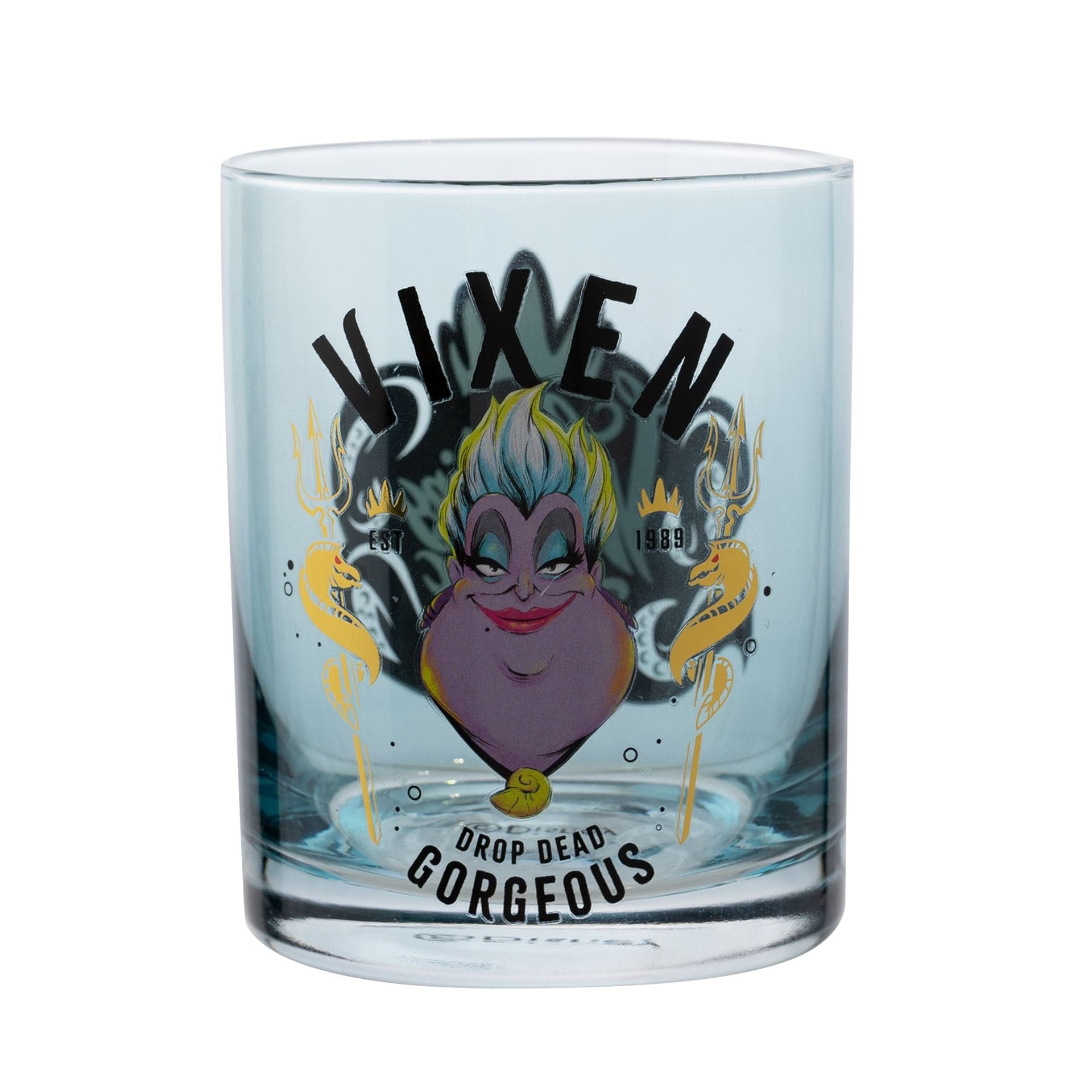 Disney Icons And Villains Glass - Ursula The Little Mermaid