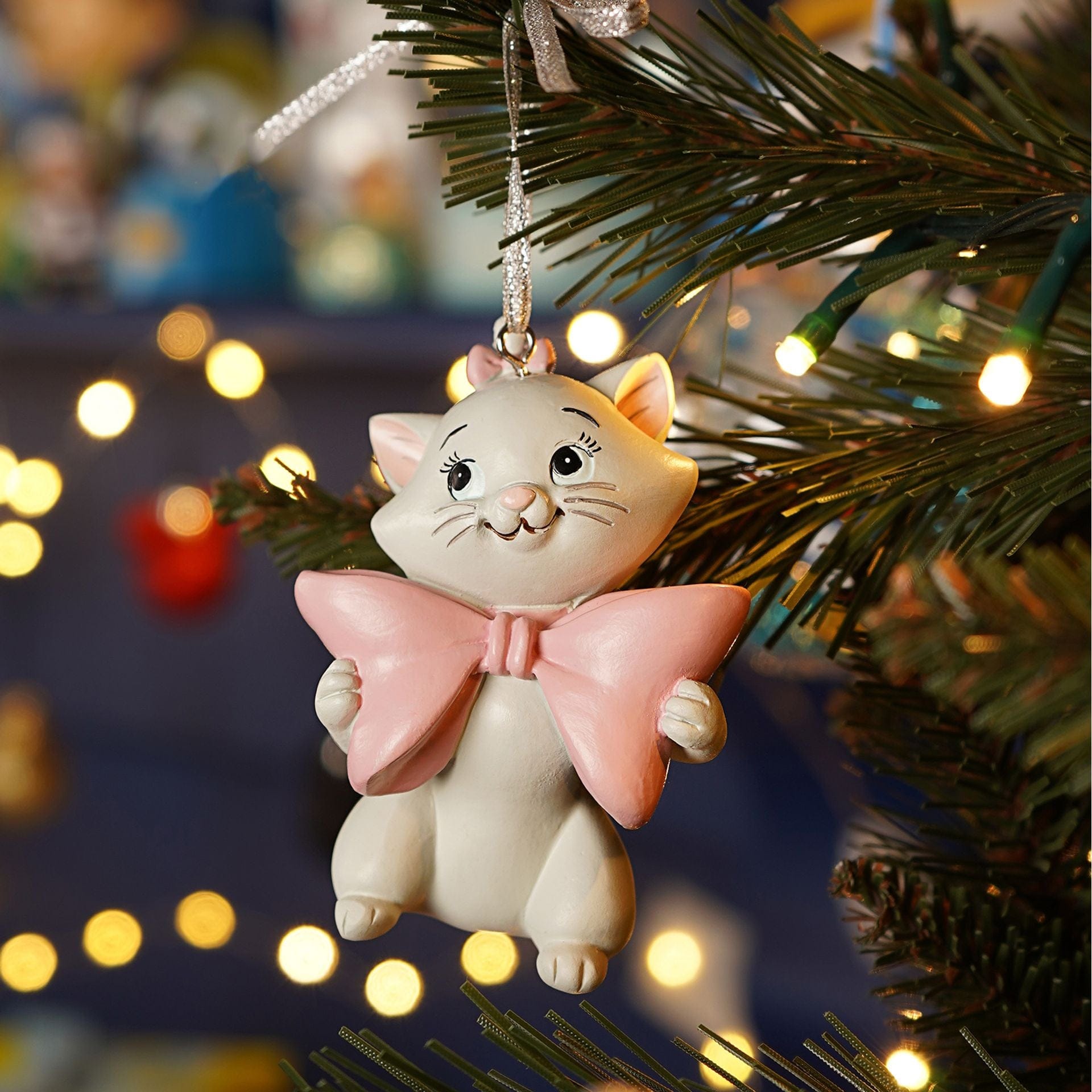 Disney Icons And Villains Hanging Tree Decoration - Marie The Aristocats