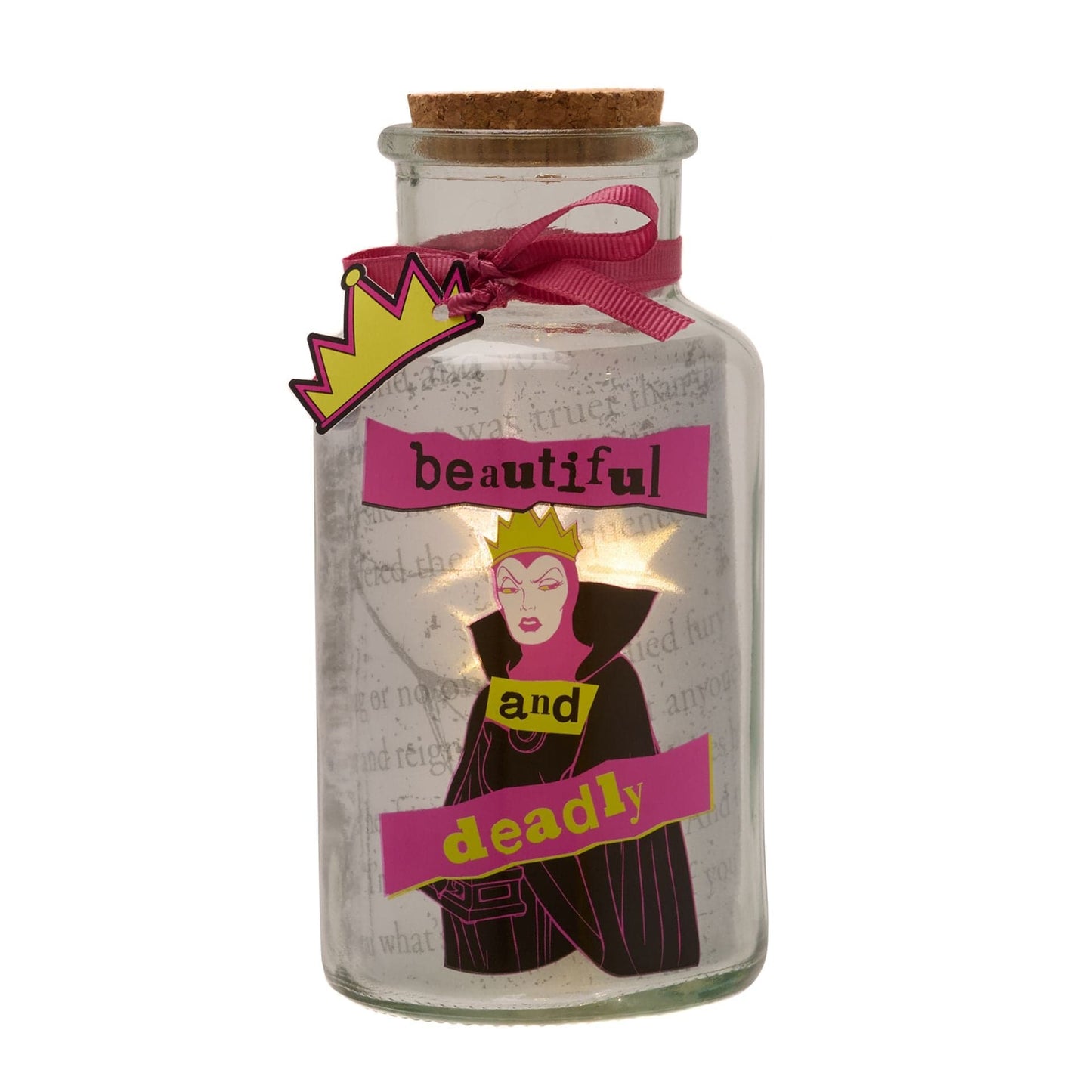 Disney Icons And Villains Light Up Jar Evil Queen Snow White And The Seven Dwarfs