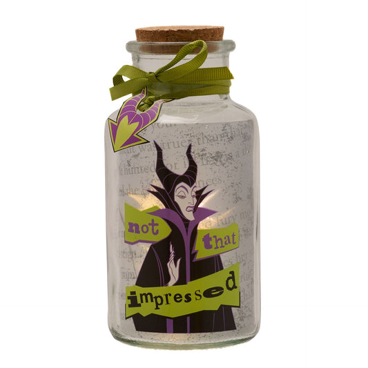 Disney Icons And Villains Light Up Jar Maleficent Sleeping Beauty