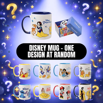 Disney Icons And Villains Mug ONE SUPPLIED AT RANDOM