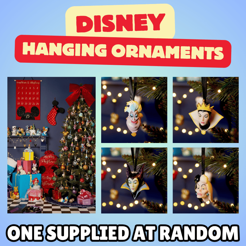 Disney Icons And Villains Resin Hanging Ornament - One at Random