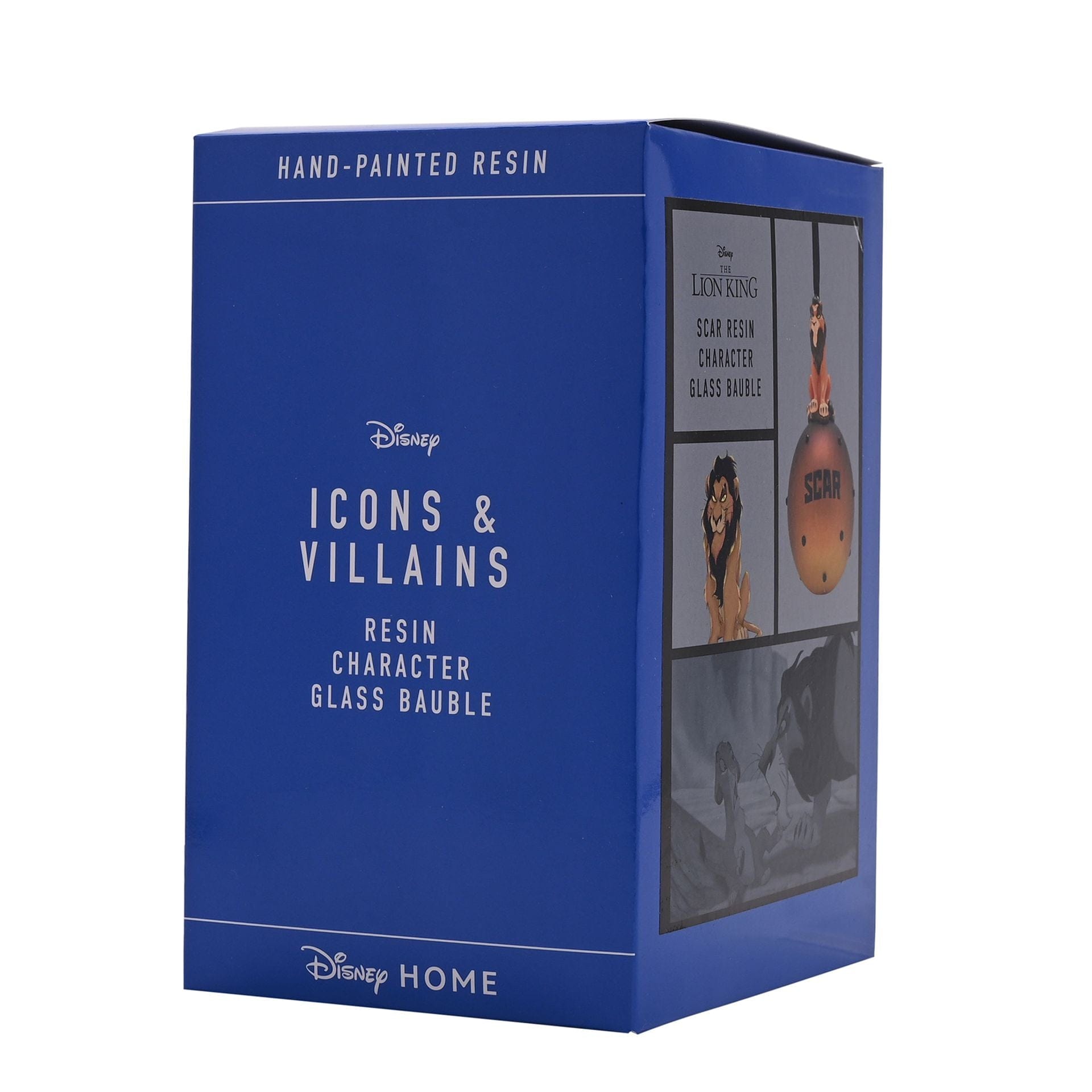 Disney Icons And Villains Scar On A Glass Bauble