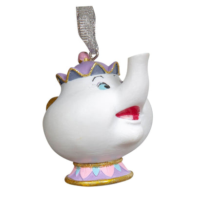 Disney Icons And Villains Set of 4 Beauty & The Beast Resin Hanging Decorations