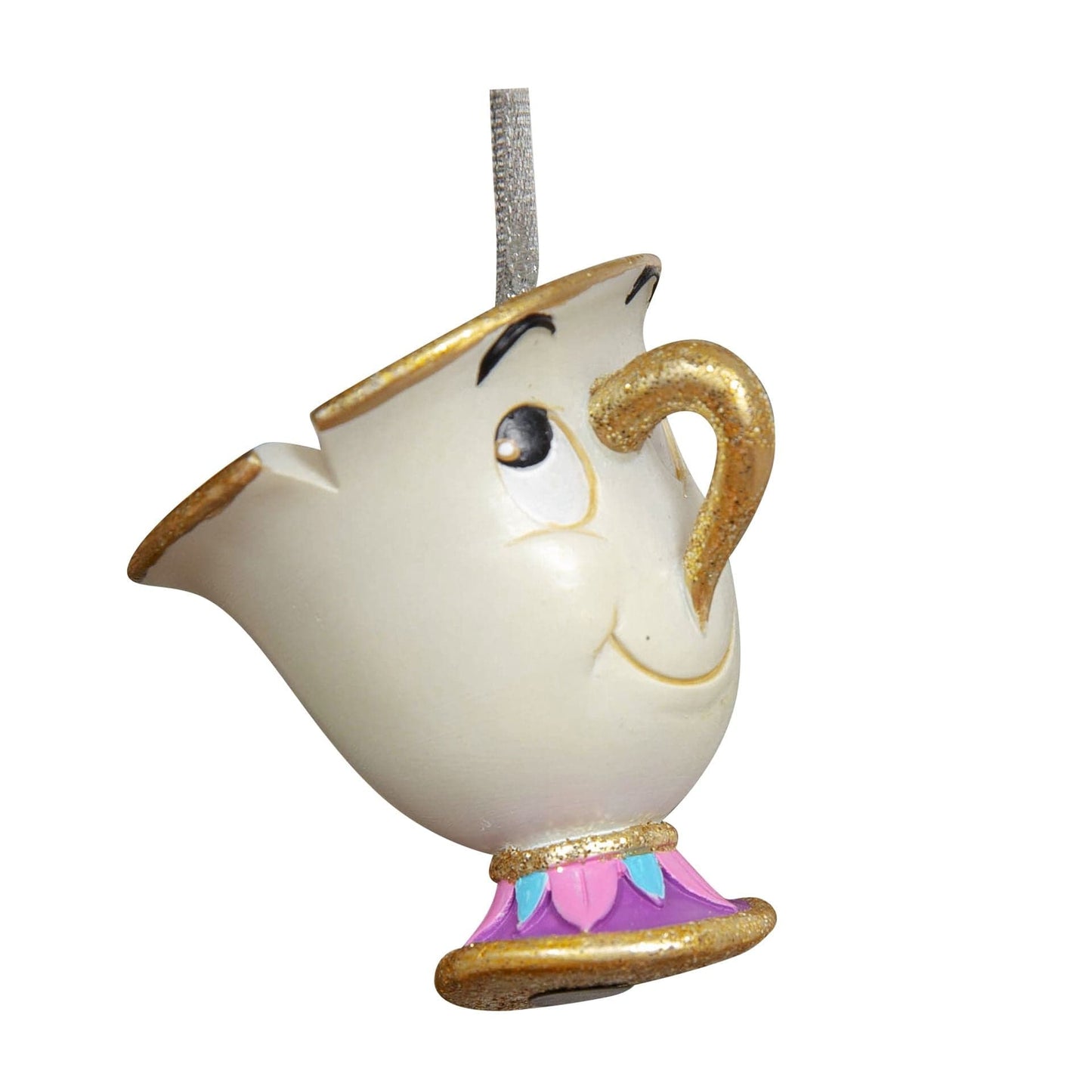 Disney Icons And Villains Set of 4 Beauty & The Beast Resin Hanging Decorations