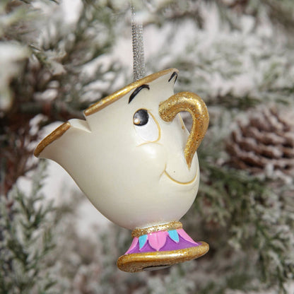 Disney Icons And Villains Set of 4 Beauty & The Beast Resin Hanging Decorations